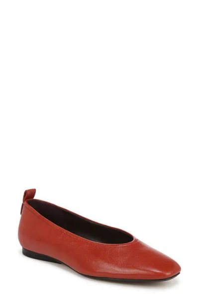 27 Edit Naturalizer Carla Flat In Tomato Soup Leather