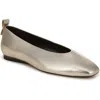 27 Edit Naturalizer Carla Leather Ballet Flat In Champagne