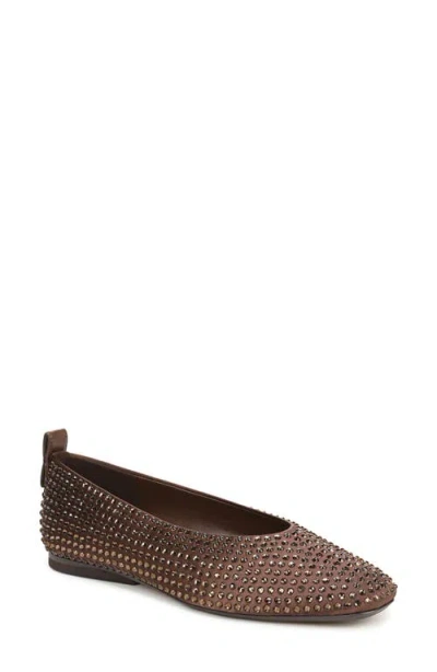 27 Edit Naturalizer Carla Sparkle Embellished Flat In Brown