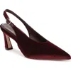 27 Edit Naturalizer Elaine Slingback Pointed Toe Pump In Burgundy