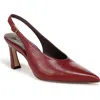 27 Edit Naturalizer Elaine Slingback Pointed Toe Pump In Cranberry Red