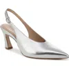27 Edit Naturalizer Elaine Slingback Pointed Toe Pump In Silver