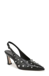 27 Edit Naturalizer Elaine Stud Slingback Pointed Toe Pump In Black