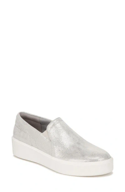 27 Edit Naturalizer Mirabel Slip-on Platform Sneaker In Silver Leather