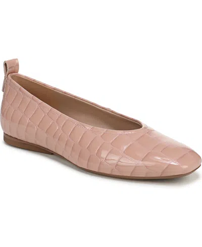 27 Edit Naturalizer Naturalizer Carla Square Toe Ballet Flats In Pink