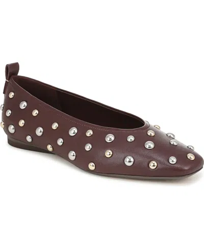 27 Edit Naturalizer Naturalizer Women's Carla-stud Ballet Flats In Brown