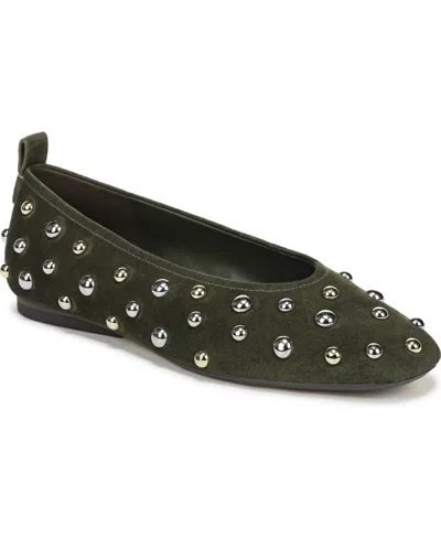 27 Edit Naturalizer Carla Stud Ballet Flat In Green