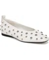27 Edit Naturalizer Carla Stud Ballet Flat In White