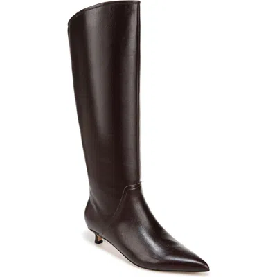 27 Edit Naturalizer Nikita Kitten Heel Tall Boot In Dark Brown