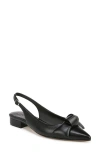 27 Edit Naturalizer Shine Bow Pointed Toe Flat In Black