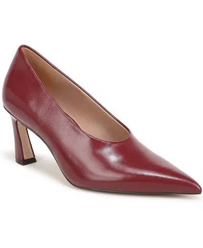 27 Edit Naturalizer Women's Emery Slip-on Pumps In Cranberry Red Leather