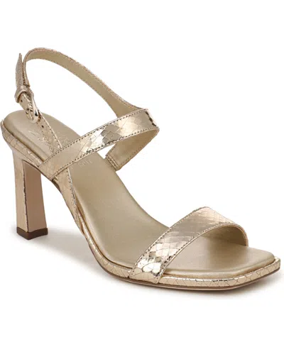 27 Edit Naturalizer Women's Suri Strappy Sandals In Gold