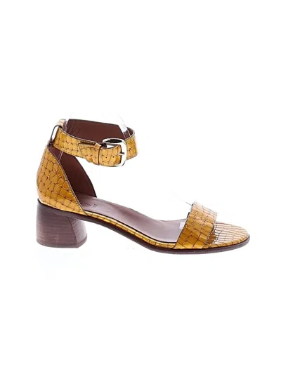Pre-owned 27 Edit Sandals In Yellow