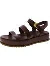27 Edit Zizi Womens Faux Leather Round Toe Ankle Strap In Multi