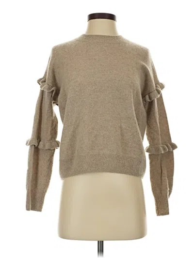 Pre-owned 27 Miles Cashmere Pullover Sweater In Brown