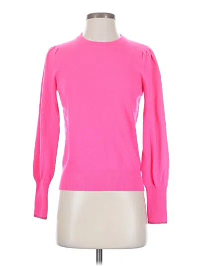 Pre-owned 27 Miles Cashmere Pullover Sweater In Pink