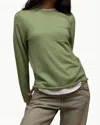 27 Miles Malibu Aina Cashmere T-shirt In Moss In Green