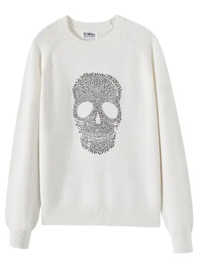 27 Miles Malibu Clio Sweater In Cloud In Grey
