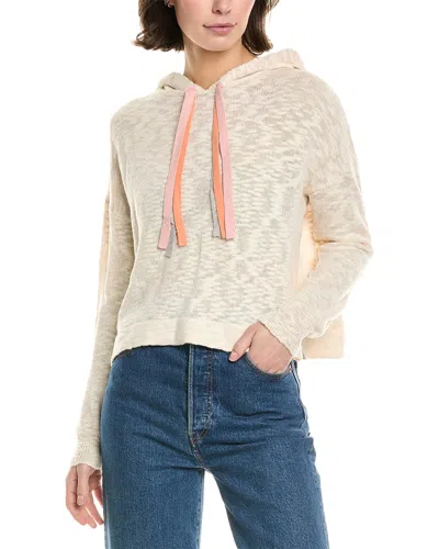 27 Miles Malibu Cropped Hoodie In Beige