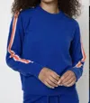 27 Miles Malibu Flynn Sweater In Cobalt In Blue