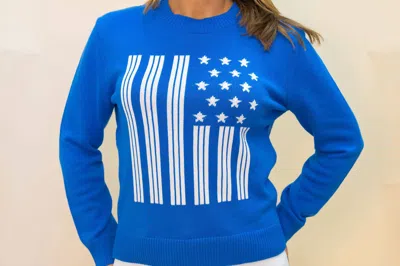 27 Miles Malibu Freedom Sweater In Capri Blue