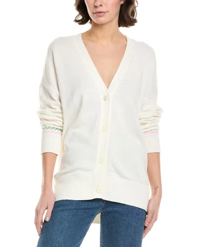 27 MILES MALIBU INTARSIA PALM TREE CARDIGAN