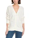 27 Miles Malibu Intarsia Palm Tree Cardigan In White