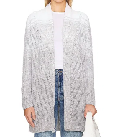 27 Miles Malibu Jupiter Cardigan In Heather In Gray