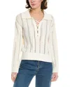 27 Miles Malibu Lace-up Sweater