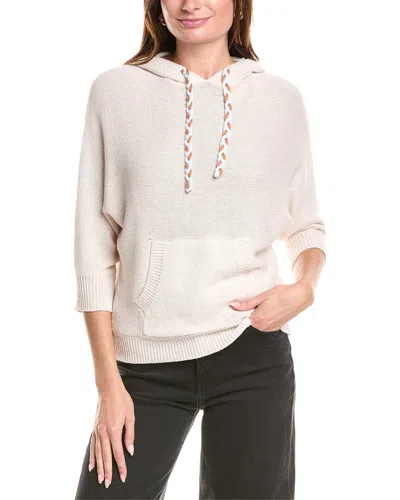 27 MILES MALIBU 27 MILES MALIBU LINEN-BLEND HOODED SWEATER