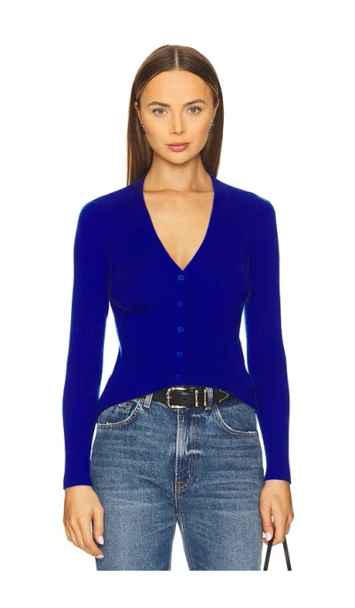 27 Miles Malibu Orchid Cardigan In Royal