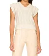 27 Miles Malibu Radley Sweater Vest In Batter In Neutral