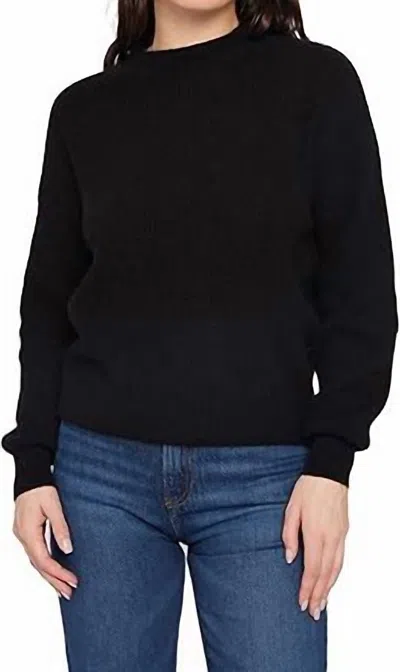 27 Miles Malibu Recycled Cashmere Pullover In Black