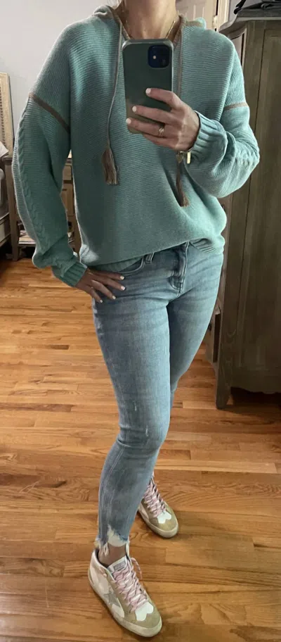 27 Miles Malibu Stewart Sweater In Lagoon