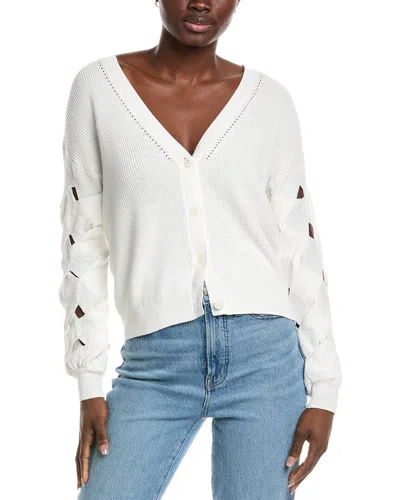 27 Miles Malibu Textured Cardigan In Neutral