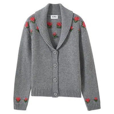 27 Miles Malibu Women's Ariane Sweater In Grey In Gray