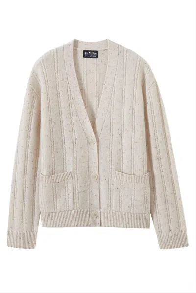27 Miles Malibu Women's Francis Cardigan In Coconut In White