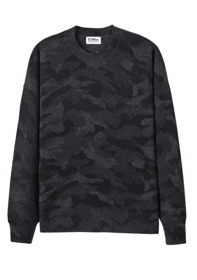 27 Miles Malibu Women's Hailee Crewneck Sweater In Charcoal