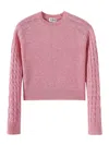 27 Miles Malibu Women's Lorne Sweater In Blossom In Pink