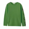 27 Miles Malibu Women's Luckie Long Sleeve Top In Jade/gravel In Green