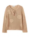 27 Miles Malibu Women's Shay Sweater In Camel In Brown