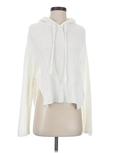 Pre-owned 27 Miles Pullover Sweater In White