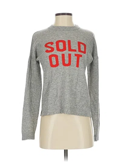 Pre-owned 27 Miles Wool Pullover Sweater In Gray