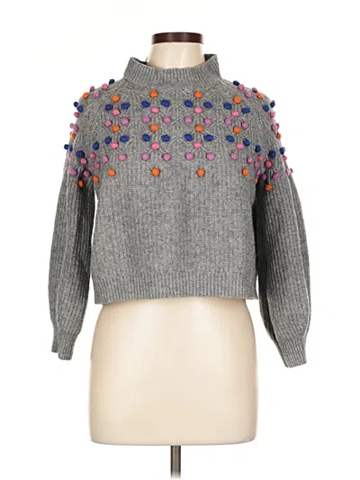 Pre-owned 27 Miles Wool Pullover Sweater In Gray