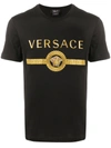 VERSACE LOGO PRINT T-SHIRT