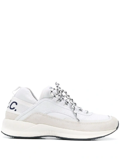 APC LOGO PRINT SNEAKERS