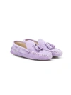 BABYWALKER SUEDE TASSEL MOCCASINS