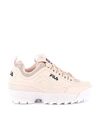 Fila Distruptor Low Sneakers In Pink In Pink