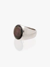 TOM WOOD STERLING SILVER OVAL MOTHER OF PEARL RING,R74IEBLM01S915482289