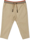 BURBERRY DRAWSTRING TROUSERS